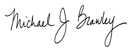 マイケル・J・ブラウリー氏サイン